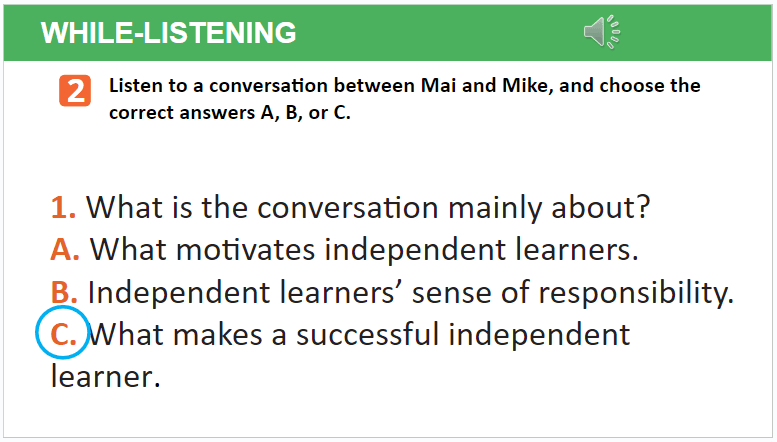 Giáo án điện tử Tiếng Anh 11 Global Success Unit 8 Listening | PPT Tiếng Anh 11