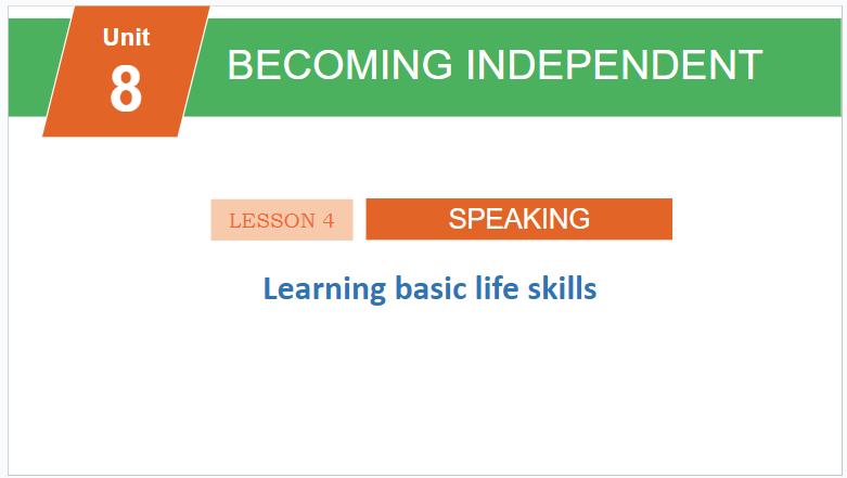 Giáo án điện tử Tiếng Anh 11 Global Success Unit 8 Speaking | PPT Tiếng Anh 11