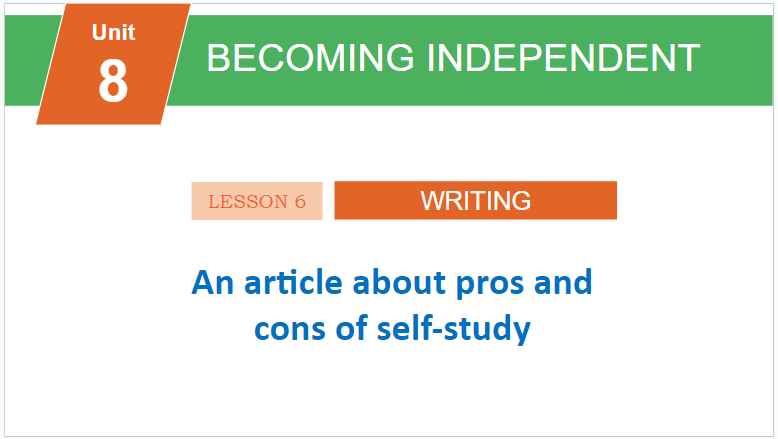 Giáo án điện tử Tiếng Anh 11 Global Success Unit 8 Writing | PPT Tiếng Anh 11