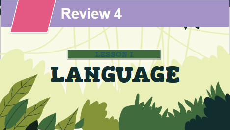 Giáo án điện tử Tiếng Anh 12 Global Success Review 4 Language | PPT Tiếng Anh 12