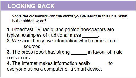 Giáo án điện tử Tiếng Anh 12 Global Success Unit 7 Looking Back | PPT Tiếng Anh 12