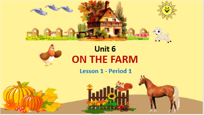 Giáo án điện tử Tiếng Anh lớp 2 Global Success Unit 6 Lesson 1 | PPT Tiếng Anh lớp 2