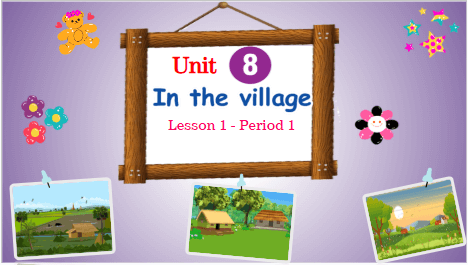 Giáo án điện tử Tiếng Anh lớp 2 Global Success Unit 8 Lesson 1 | PPT Tiếng Anh lớp 2