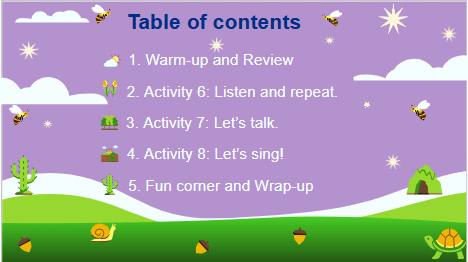 Giáo án điện tử Tiếng Anh lớp 2 Global Success Unit 8 Lesson 3 | PPT Tiếng Anh lớp 2