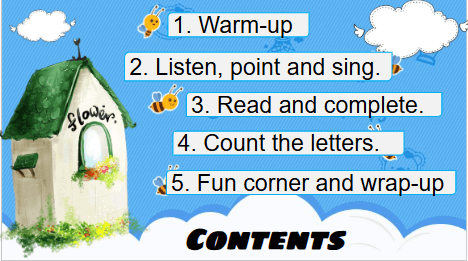 Giáo án điện tử Tiếng Anh lớp 3 Global Success Starter The alphabet | PPT Tiếng Anh lớp 3