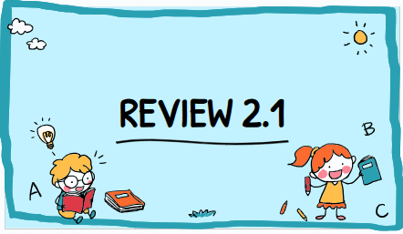 Giáo án điện tử Tiếng Anh lớp 3 Global Success Review 2 | PPT Tiếng Anh lớp 3