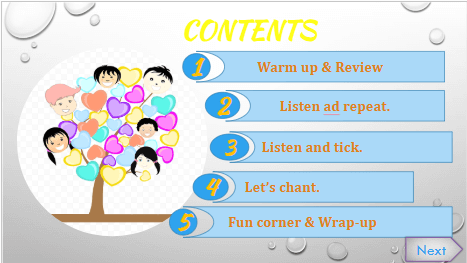 Giáo án điện tử Tiếng Anh lớp 3 Global Success Unit 3 Lesson 3 | PPT Tiếng Anh lớp 3