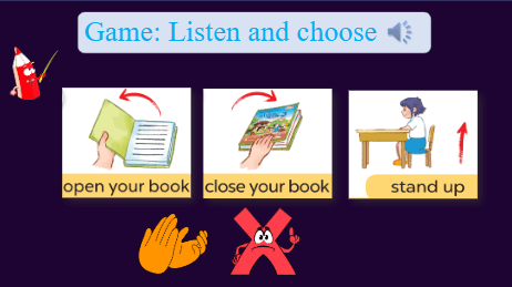 Giáo án điện tử Tiếng Anh lớp 3 Global Success Unit 8 Lesson 1 | PPT Tiếng Anh lớp 3