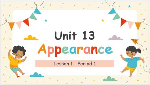 Giáo án điện tử Tiếng Anh lớp 4 Global Success Unit 13 Lesson 1 | PPT Tiếng Anh lớp 4