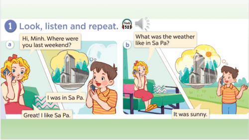 Giáo án điện tử Tiếng Anh lớp 4 Global Success Unit 16 Lesson 1 | PPT Tiếng Anh lớp 4