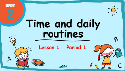 Giáo án điện tử Tiếng Anh lớp 4 Global Success Unit 2 Lesson 1 | PPT Tiếng Anh lớp 4