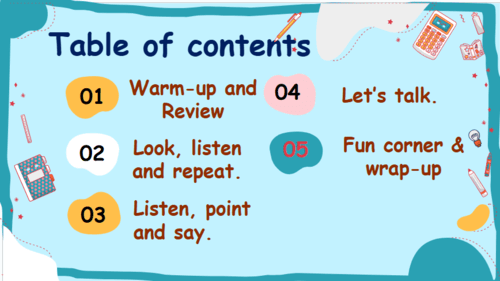 Giáo án điện tử Tiếng Anh lớp 4 Global Success Unit 2 Lesson 1 | PPT Tiếng Anh lớp 4