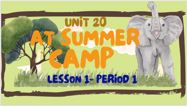 Giáo án điện tử Tiếng Anh lớp 4 Global Success Unit 20 Lesson 1 | PPT Tiếng Anh lớp 4