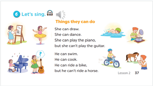 Giáo án điện tử Tiếng Anh lớp 4 Global Success Unit 6 Lesson 1 | PPT Tiếng Anh lớp 4