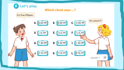 Giáo án điện tử Tiếng Anh lớp 4 Global Success Unit 2 Lesson 2 | PPT Tiếng Anh lớp 4