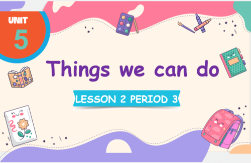 Giáo án điện tử Tiếng Anh lớp 4 Global Success Unit 5 Lesson 2 | PPT Tiếng Anh lớp 4