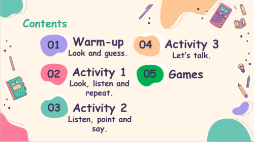 Giáo án điện tử Tiếng Anh lớp 4 Global Success Unit 5 Lesson 2 | PPT Tiếng Anh lớp 4