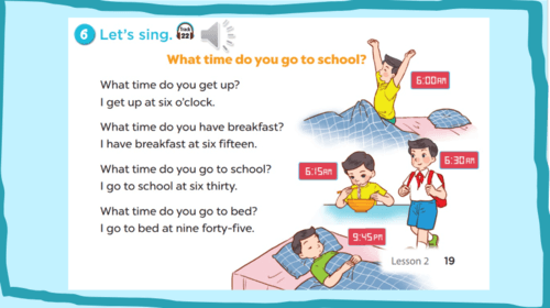 Giáo án điện tử Tiếng Anh lớp 4 Global Success Unit 2 Lesson 3 | PPT Tiếng Anh lớp 4