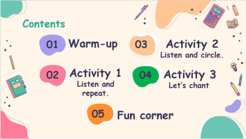Giáo án điện tử Tiếng Anh lớp 4 Global Success Unit 5 Lesson 3 | PPT Tiếng Anh lớp 4