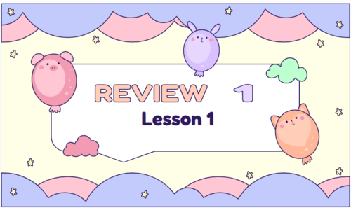 Giáo án điện tử Tiếng Anh lớp 4 Global Success Review 1 | PPT Tiếng Anh lớp 4