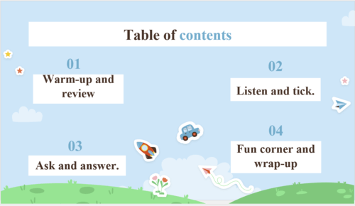 Giáo án điện tử Tiếng Anh lớp 4 Global Success Review 4 | PPT Tiếng Anh lớp 4