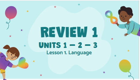 Giáo án điện tử Tiếng Anh 6 Global Success Review 1 Language | PPT Tiếng Anh 6