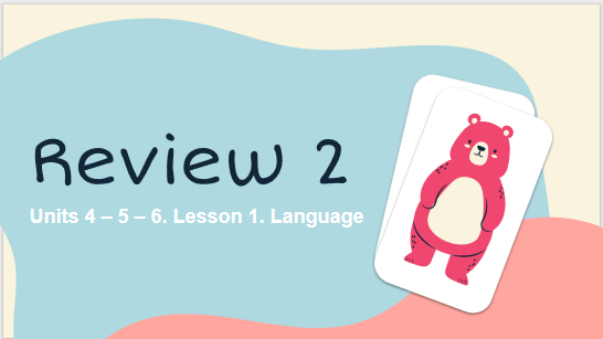 Giáo án điện tử Tiếng Anh 6 Global Success Review 2 Language | PPT Tiếng Anh 6