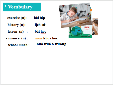 Giáo án điện tử Tiếng Anh 6 Global Success Unit 1 A Closer Look 1 | PPT Tiếng Anh 6