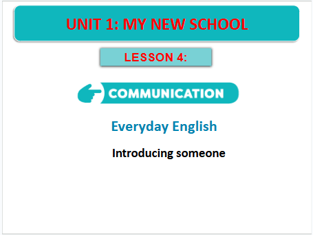 Giáo án điện tử Tiếng Anh 6 Global Success Unit 1 Communication | PPT Tiếng Anh 6