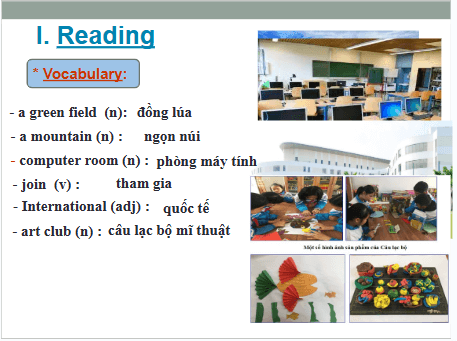 Giáo án điện tử Tiếng Anh 6 Global Success Unit 1 Skills 1 | PPT Tiếng Anh 6