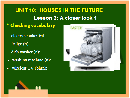 Giáo án điện tử Tiếng Anh 6 Global Success Unit 10 A Closer Look 1 | PPT Tiếng Anh 6