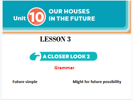 Giáo án điện tử Tiếng Anh 6 Global Success Unit 10 A Closer Look 2 | PPT Tiếng Anh 6