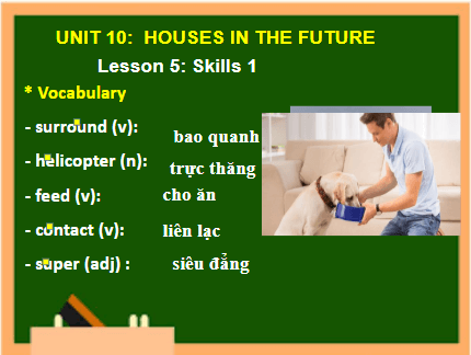 Giáo án điện tử Tiếng Anh 6 Global Success Unit 10 Skills 1 | PPT Tiếng Anh 6