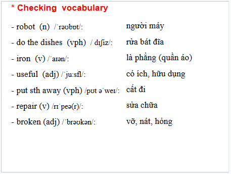 Giáo án điện tử Tiếng Anh 6 Global Success Unit 12 Getting Started | PPT Tiếng Anh 6
