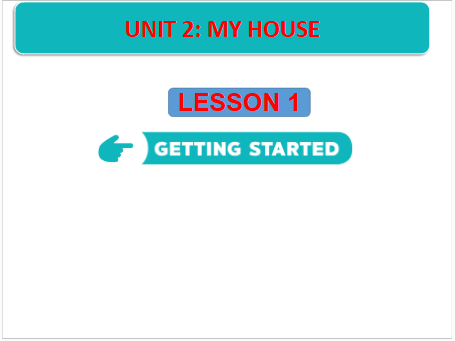 Giáo án điện tử Tiếng Anh 6 Global Success Unit 2 Getting Started | PPT Tiếng Anh 6