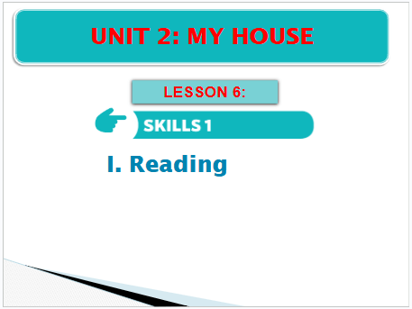 Giáo án điện tử Tiếng Anh 6 Global Success Unit 2 Skills 2 | PPT Tiếng Anh 6