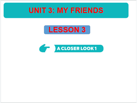 Giáo án điện tử Tiếng Anh 6 Global Success Unit 3 A Closer Look 2 | PPT Tiếng Anh 6