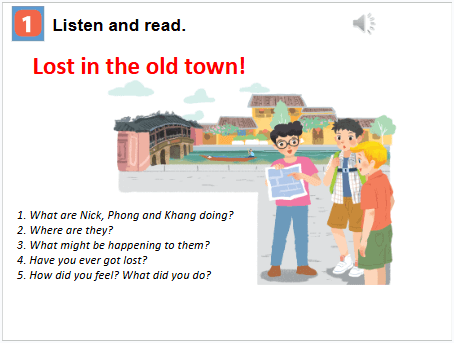 Giáo án điện tử Tiếng Anh 6 Global Success Unit 4 Getting Started | PPT Tiếng Anh 6