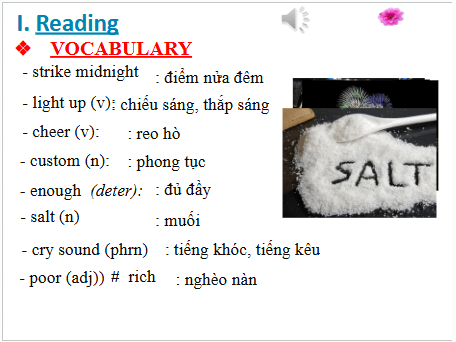 Giáo án điện tử Tiếng Anh 6 Global Success Unit 6 Skills 1 | PPT Tiếng Anh 6