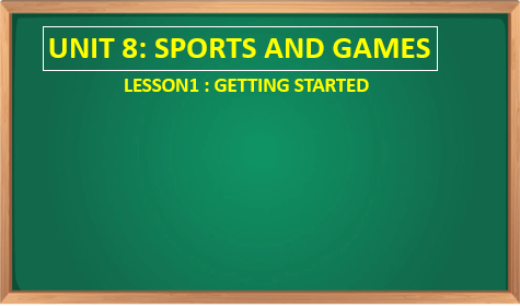 Giáo án điện tử Tiếng Anh 6 Global Success Unit 8 Getting Started | PPT Tiếng Anh 6