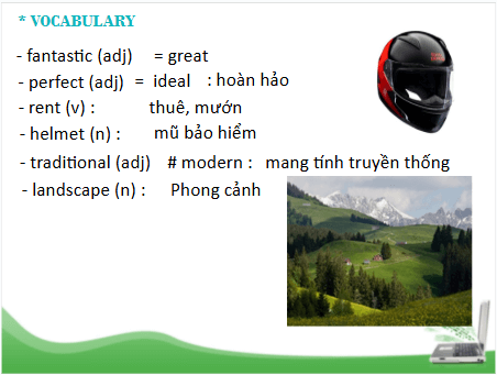 Giáo án điện tử Tiếng Anh 6 Global Success Unit 9 Skills 1 | PPT Tiếng Anh 6