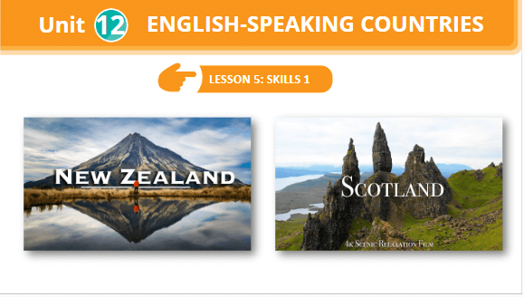 Giáo án điện tử Tiếng Anh 7 Global Success Unit 12 Skills 1 | PPT Tiếng Anh 7