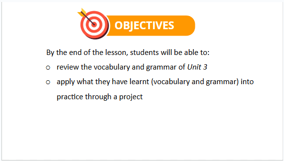 Giáo án điện tử Tiếng Anh 7 Global Success Unit 3 Looking Back | PPT Tiếng Anh 7
