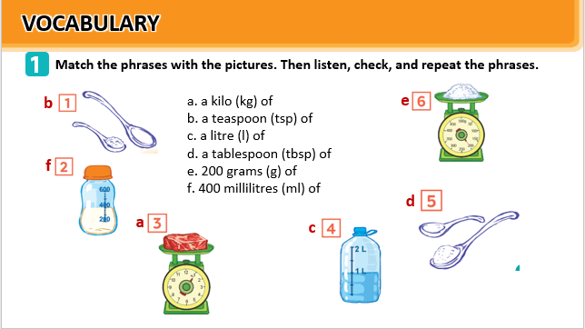 Giáo án điện tử Tiếng Anh 7 Global Success Unit 5 A Closer Look 1 | PPT Tiếng Anh 7