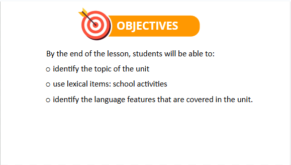 Giáo án điện tử Tiếng Anh 7 Global Success Unit 6 Getting Started | PPT Tiếng Anh 7