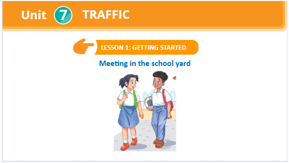 Giáo án điện tử Tiếng Anh 7 Global Success Unit 7 Getting Started | PPT Tiếng Anh 7