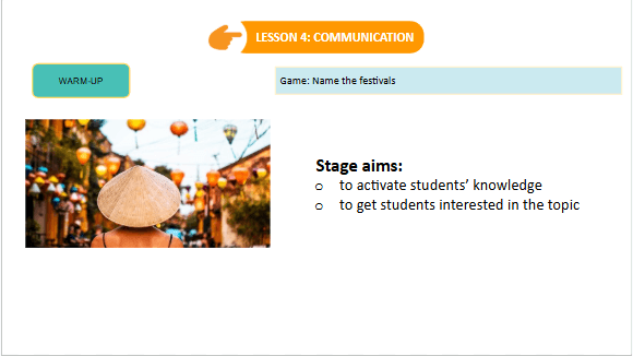Giáo án điện tử Tiếng Anh 7 Global Success Unit 9 Communication | PPT Tiếng Anh 7