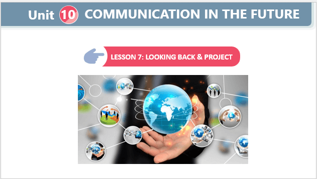 Giáo án điện tử Tiếng Anh 8 Global Success Unit 10 Project | PPT Tiếng Anh 8