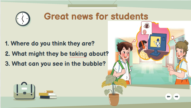 Giáo án điện tử Tiếng Anh 8 Global Success Unit 11 Getting Started | PPT Tiếng Anh 8
