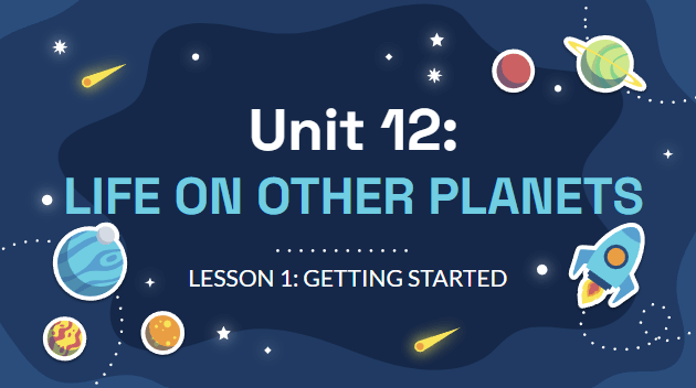 Giáo án điện tử Tiếng Anh 8 Global Success Unit 12 Getting Started | PPT Tiếng Anh 8